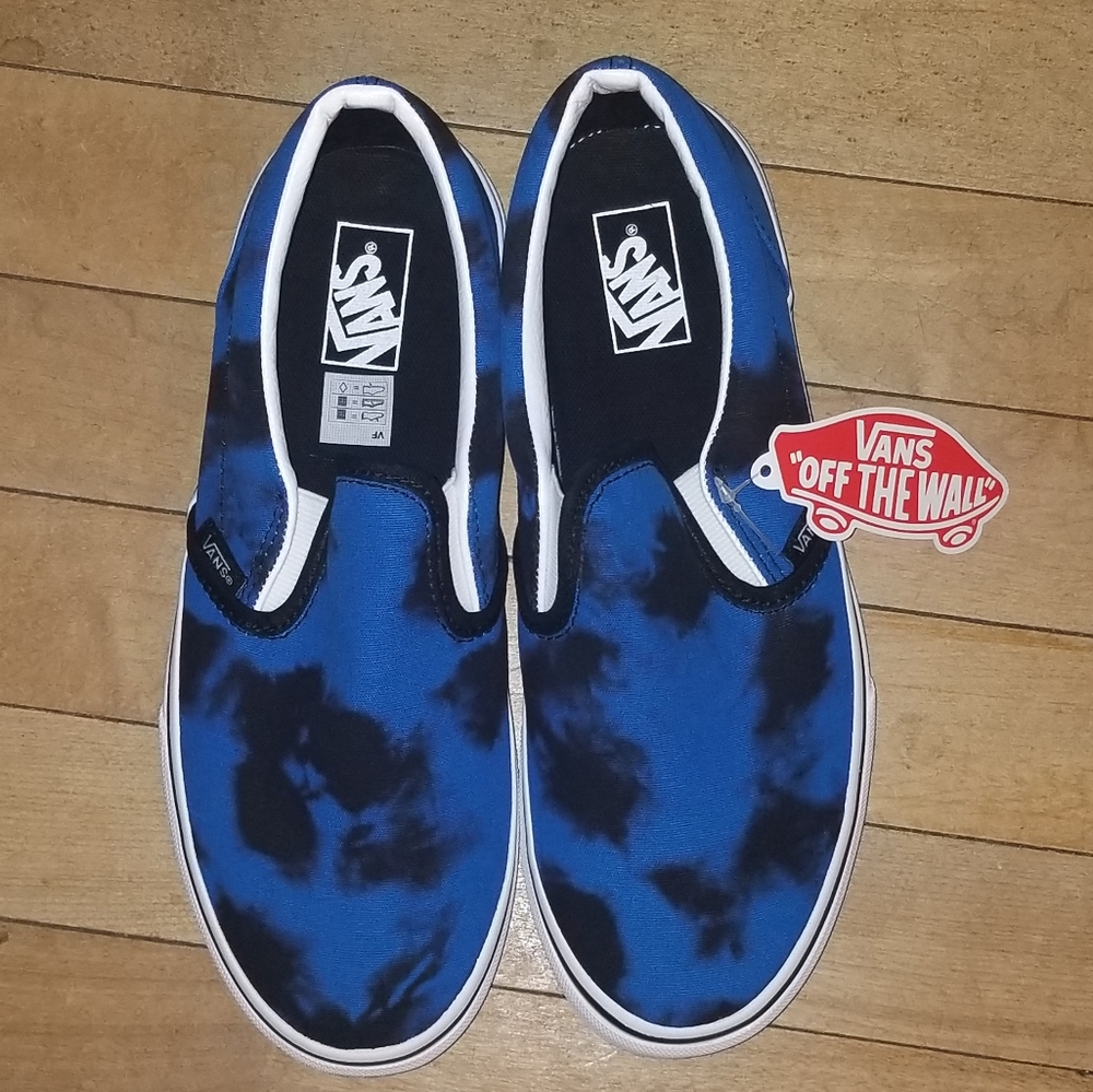 Van's classic slip on tie dye dazzi